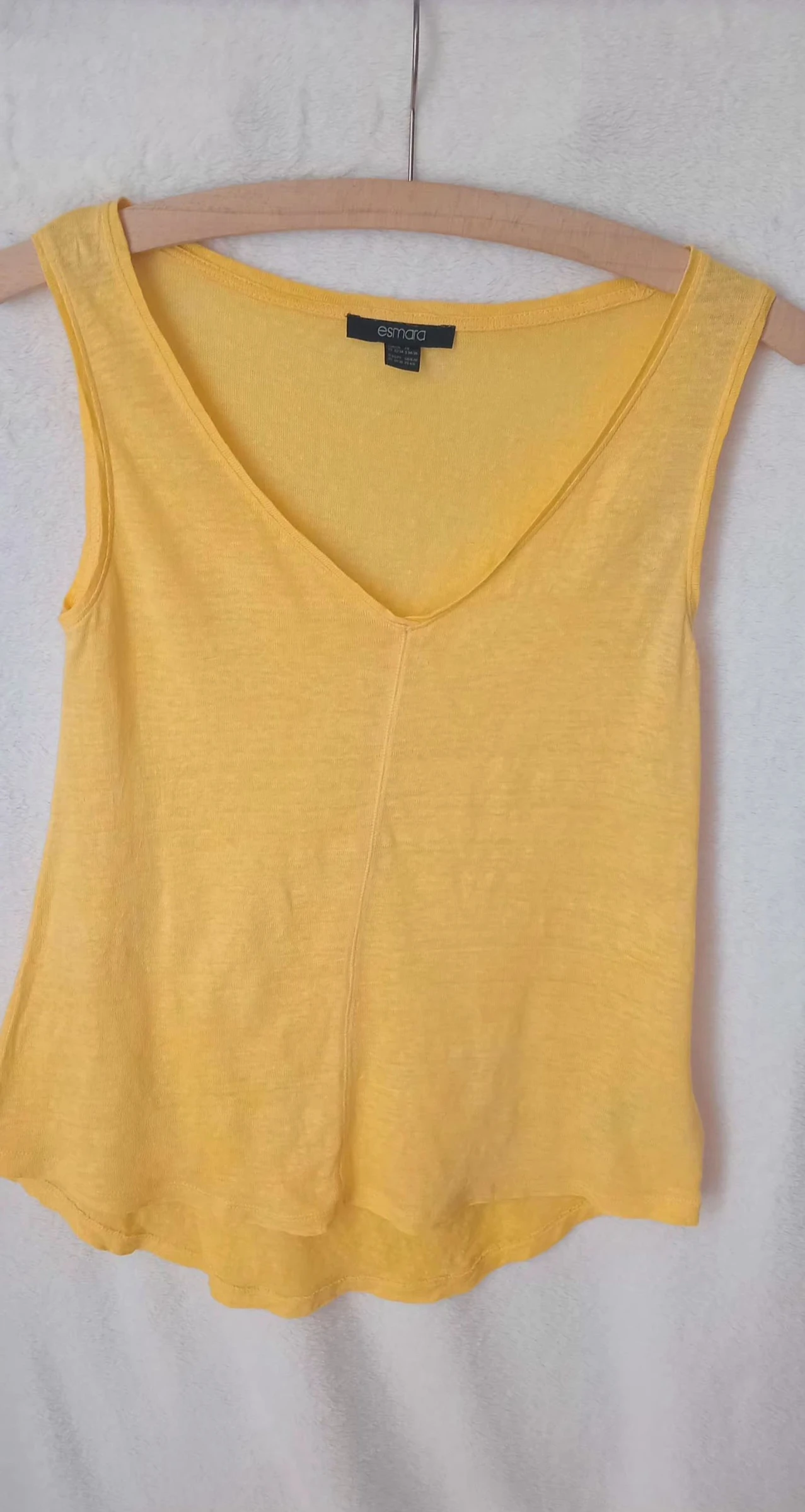 Top Lin jaune XS(34/36) Esmara-Neuf